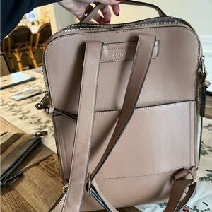 Calpak Beige Backpack with Adjustable Straps